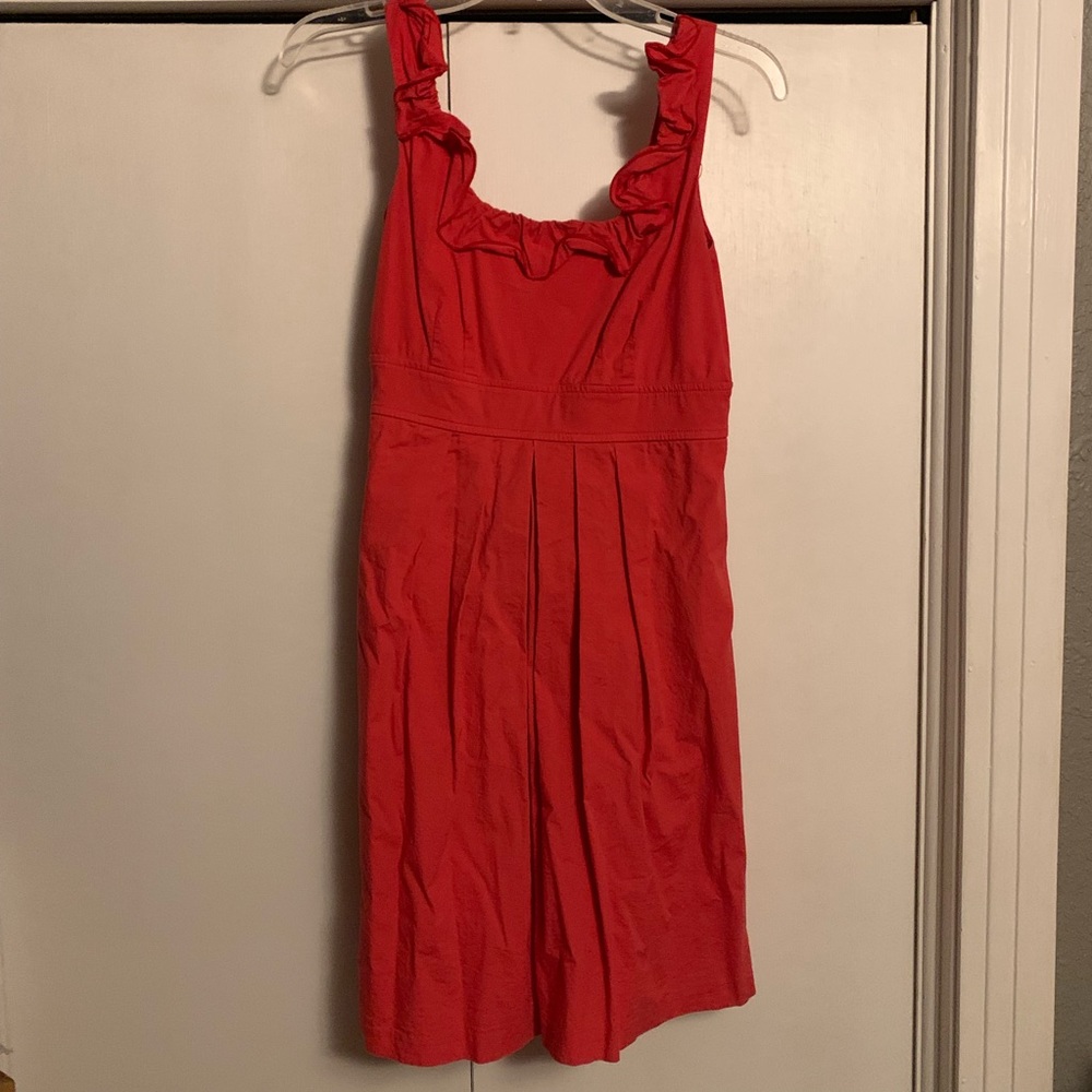 Coral dress